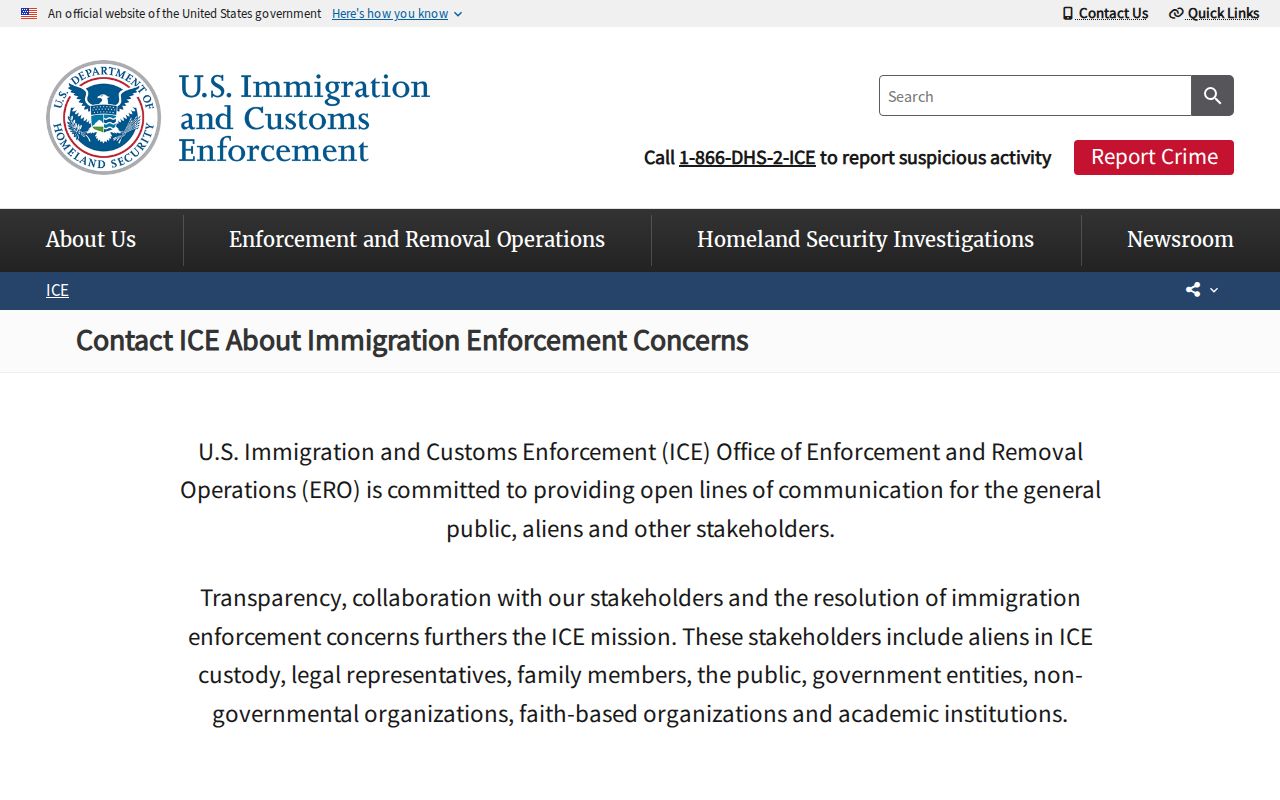 ICE detention information line for Wayne County release tracing