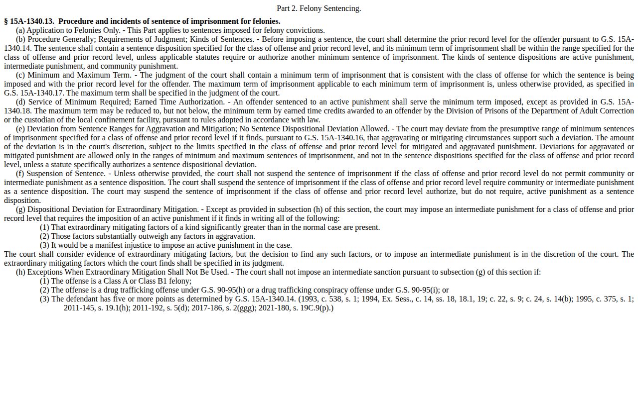 Wayne County inmate release date felony minimum service statute